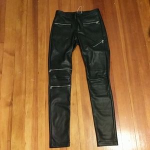 Brand new Zara faux leather pants